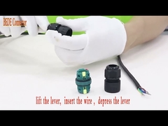 2-kanałowe wodoodporne złącza kablowe M25 2 3 4 5 pinów 450 V 40 A