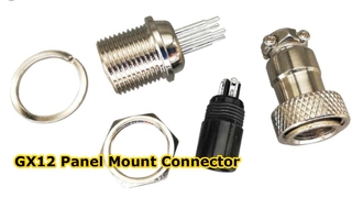 GX12 GX16 GX20 GX 25 Złącza wtyk i gniazdo lotnicze