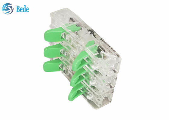 Uniwersalny przewód i kablówki szybki przewód łącznik PA66 3 wejścia 3 wyjścia 450V