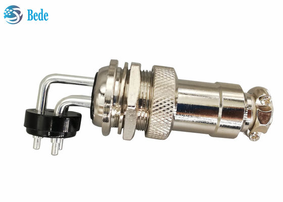 GX 20 2 3 4 Pin łącznik lotniczy łokieć męski i prosty kobiecy zestawy łącznik montażu paneli