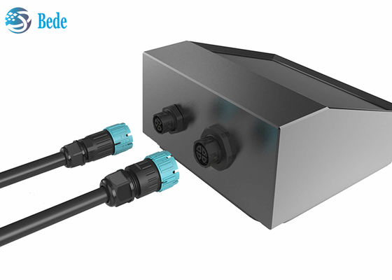 Samoblokujące wodoodporne złącze M19 Kabel z materiału PA66 do montażu z tyłu panelu