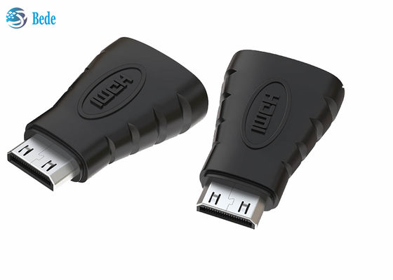 Pozłacany konwerter HDMI Mini, adapter żeński A na mini męski HDMI