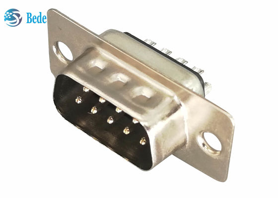 9 szpilki Mężczyzna DB9 wtyczki D podłączacze spawanie typ CE RoHS