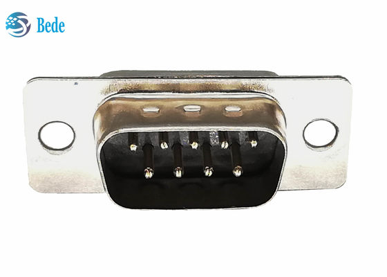 9 szpilki Mężczyzna DB9 wtyczki D podłączacze spawanie typ CE RoHS