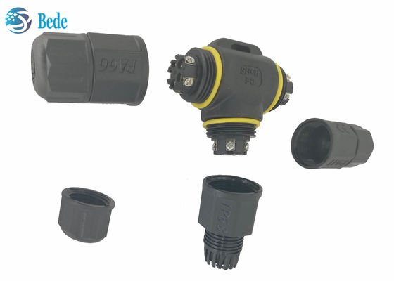 Wodoodporne złącza elektryczne typu T 5-pinowe Skrzynka przyłączeniowa kabla IP68 5 pinów