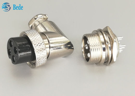 Samolot Gx16 4 szpilki zestaw złącza wtyczka i gniazdo zestawy łokieć Panel Mount złącza