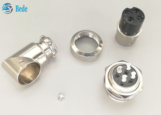 Samolot Gx16 4 szpilki zestaw złącza wtyczka i gniazdo zestawy łokieć Panel Mount złącza