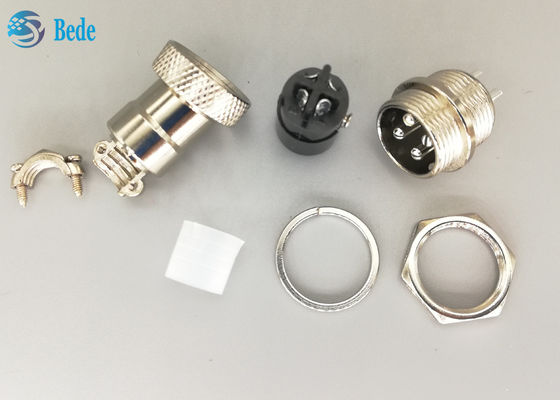 RoHS Aviation Straight Gx16 4 Pin Connector Mężczyzna i Kobieta