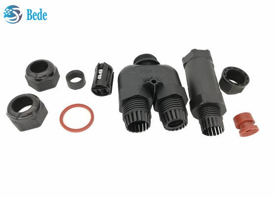 Typ Y 3-kanałowy 2 3 4 5-pinowe wodoodporne złącza elektryczne Ip68 250 V 16 ~ 24a