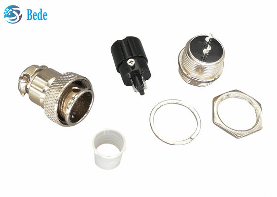 2-pinowy okrągły złącze lotnicze Gx16 16MM, złącze panelowe, zestaw męski i żeński