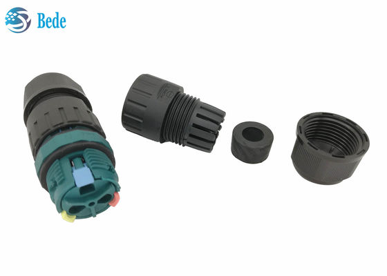 M20 Szybkie okablowanie wodoodporny łącznik 3 szpilki 2 kanały 450V 17,5A ip68 wodoodporny łącznik 2 szpilki