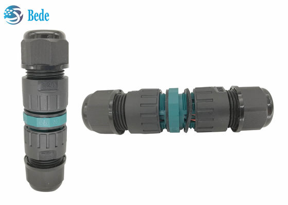 M20 Szybkie okablowanie wodoodporny łącznik 3 szpilki 2 kanały 450V 17,5A ip68 wodoodporny łącznik 2 szpilki