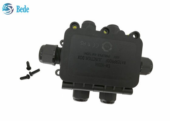 IP68 wodoodporny skrzynia łącza wodoodporne kabli zewnętrznych skrzynia 6 kanał 450V