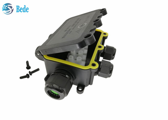 IP68 wodoodporny skrzynia łącza wodoodporne kabli zewnętrznych skrzynia 6 kanał 450V