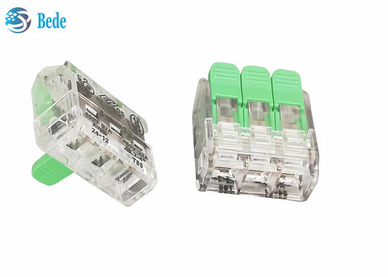 Zaciskacz dźwigniowy do łączenia przewodów, szybkozłączki 3-drożne 450V 32A OJ263