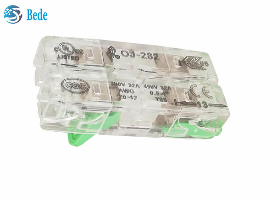 Uniwersalny przewód i kabel łącza wcisnąć w bloku końcowym 2 Way 32A 450V