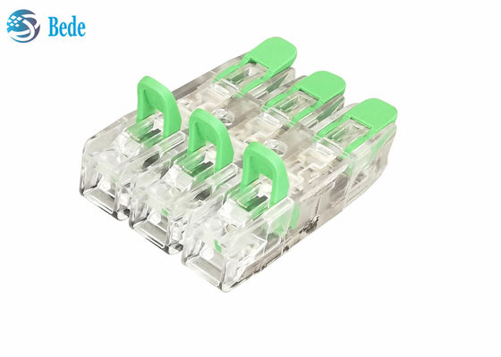 Uniwersalny przewód i kablówki szybki przewód łącznik PA66 3 wejścia 3 wyjścia 450V