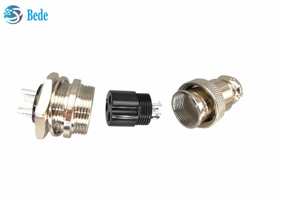 Przednie mocowanie okrągłe złącze Gx20 Zestawy męskie i żeńskie 2~10 / 12 / 14 / 15 pinów