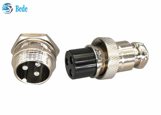 Przednie mocowanie okrągłe złącze Gx20 Zestawy męskie i żeńskie 2~10 / 12 / 14 / 15 pinów