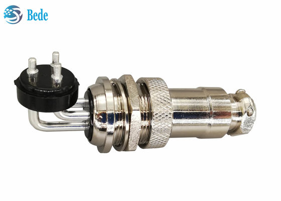 GX 20 2 3 4 Pin łącznik lotniczy łokieć męski i prosty kobiecy zestawy łącznik montażu paneli