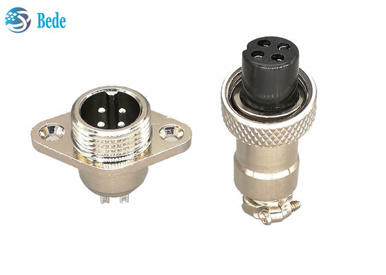 Złącza okrągłe z kołnierzem rombowym M12 3A 200V klasy Rugged 5 6 7 pinów