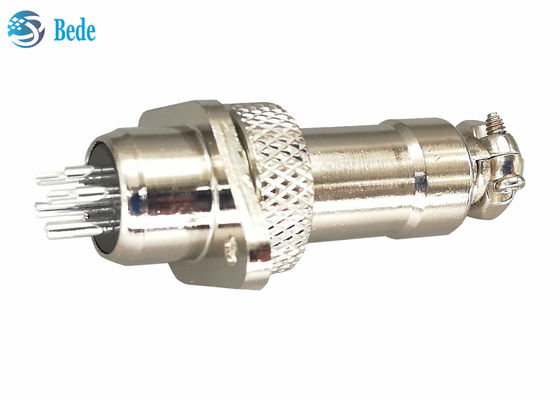 Złącza okrągłe z kołnierzem rombowym M12 3A 200V klasy Rugged 5 6 7 pinów