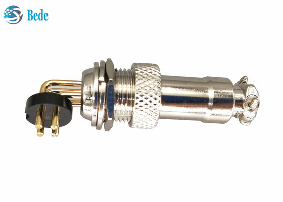 2 4 Pin Gx12 3 Pin Connector PCB Lutowanie 90 stopni Pin 3A 200V