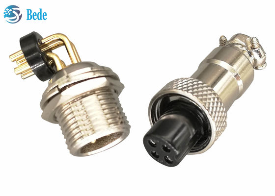 2 4 Pin Gx12 3 Pin Connector PCB Lutowanie 90 stopni Pin 3A 200V