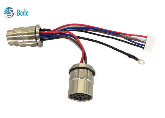 IP68 RET Kabel AISG Stały złącze AISG C485 A5 Samiec do A6 Samiec złącza