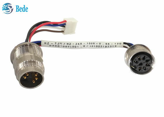 Rear Panel Mounting 3A AISG Inner RET Cables Female To Male Prolonged Shell