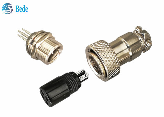 Zestawy złączy lotniczych GX16, styl lutowania PCB, wtyczka i gniazdo 7~10 pinów, 4A 200V