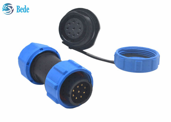 Złącza kablowe M13 PA66 Wodoodporne Złącze panelowe 2 3 4 5 6 7 9 pin