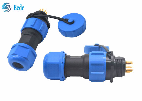 Złącza kablowe M13 PA66 Wodoodporne Złącze panelowe 2 3 4 5 6 7 9 pin