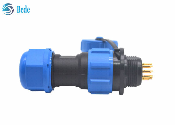 Panel montażu IP68 Wodoszczelne kable łączniki M21 Lotnictwo 2 3 4 5 5C 7 9 12 Pin