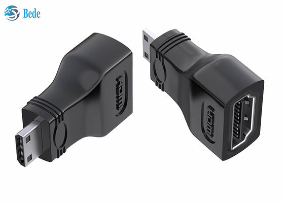 Złote Mini HDMI do standardowego sprzęgła HDMI 4K Kompatybilny z kamerą kamerą