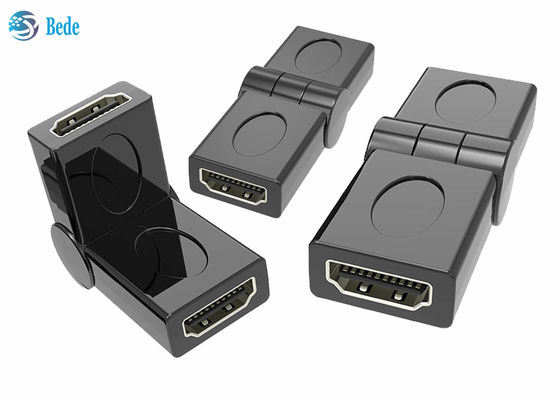 Male To Female Swivel HDMI Coupler 90 180 270 360 Degree Angle Adjustable 3D 4K