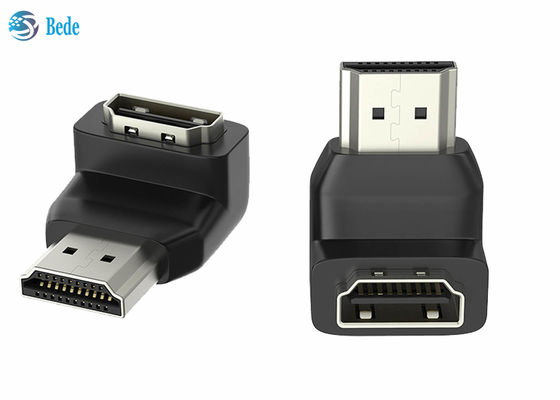 HDMI Coupler Right Angle Adapter 90 Degree Male to Female for HDTV Laptop PS4 PS5 Xbox