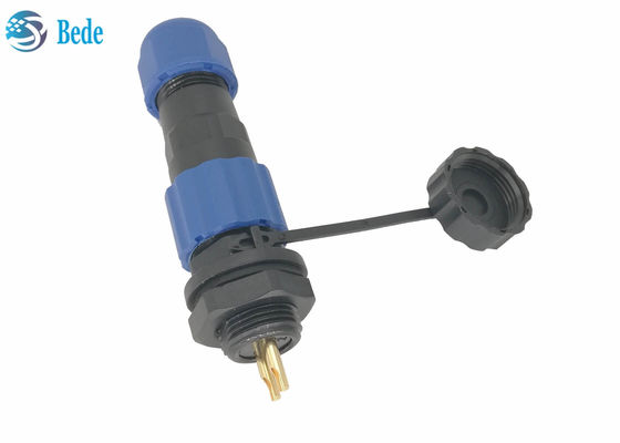 Wodoodporne złącze kablowe IP68, 2-pinowe złącze M13 do montażu panelowego