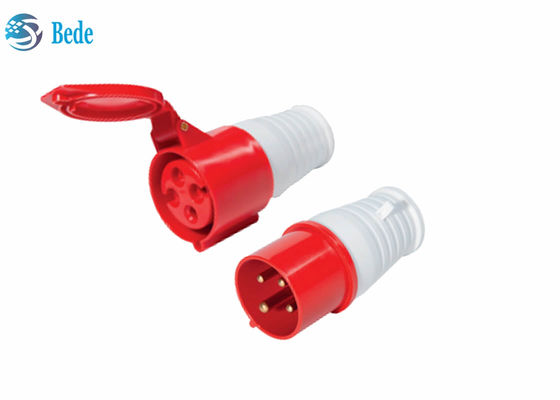 16A 4pin Industrial Socket/Plug wodoodporne łączniki męskie kobiece 380-415V