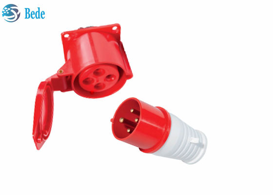 16A 4pin Industrial Socket/Plug wodoodporne łączniki męskie kobiece 380-415V