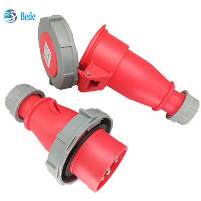 3P+N+E Industrial Plug & Socket 5 pinów IP67 AC220-415V 16 i 32 Amp Typ dokujący