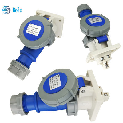 Standard ICE60309 Industrial Plug Socket IP67 Rating 3Pins(2P+E) 32Amp