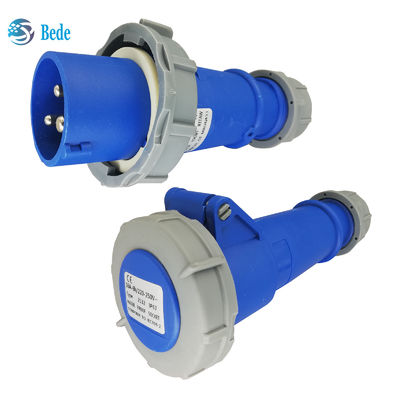 Niezawodny jednofazowy gniazdo przemysłowe - napięcie 220V-250V 16A 3Pins Typ dokujący