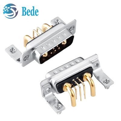 7W2 Koncentryczny D-Sub Kątowy/Prosty Styk Wysokoprądowy Złącze Combo DB