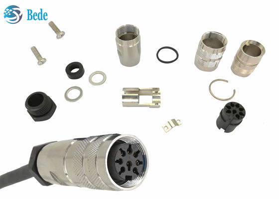 Okrągłe złącze AISG 8-PIN Amphenol C485, wodoszczelne złącze