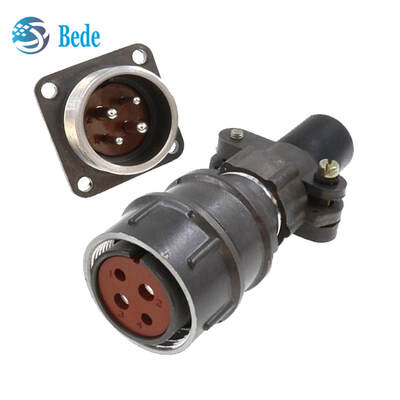 MIL Połączenie okrągłe Standardowy rosyjski 2PM z połączeniem z nitkami Izolacja szklana i odporność na wysokie temperatury