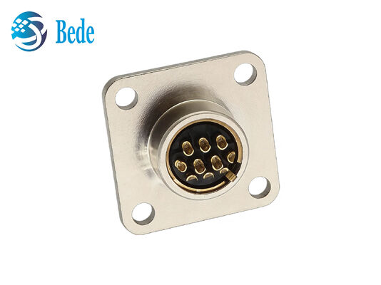 CM10 10Pins DDK Square Flange IP67 wodoodporny okrągły złącz z końcem lutownicy