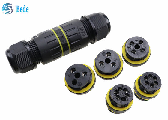 Wodoodporne złącza przewodów IP68 M20 2-pinowe 3 4 5 6 pinów 2-biegunowe do użytku na zewnątrz i pod wodą