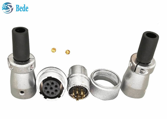 Złącza okrągłe WS20 6-pinowe, kabel-kabel, lotnicze, dokujące