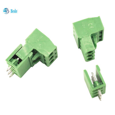 2EDGK-5.08 Główka PCB z prostymi szpilkami PCB Terminal Block Green 2~24 szpilki 320V 15A